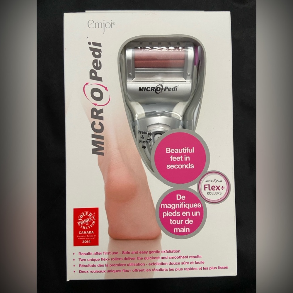 New Emjoi Micro-Pedi Foot Callus Remover